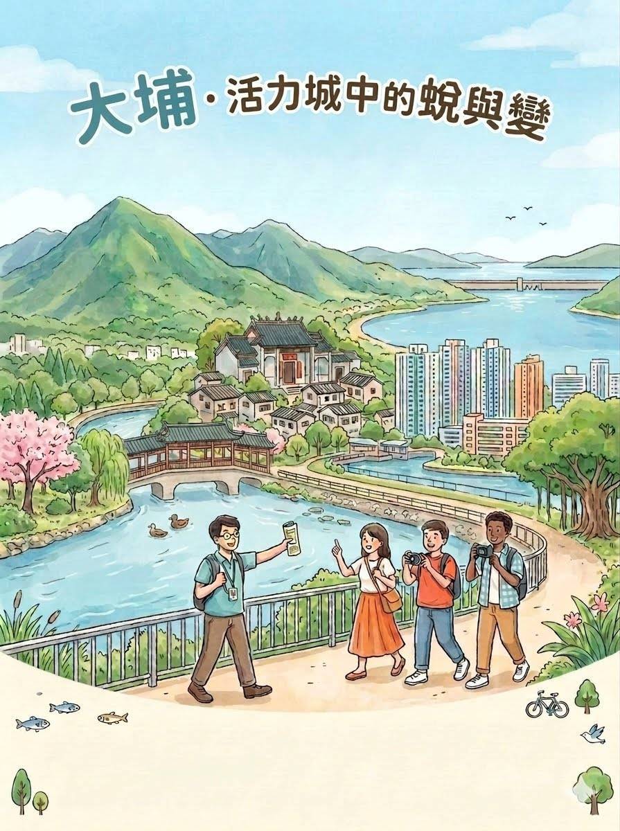 大埔盲盒社區遊  【大埔．活力城中的蛻與變】