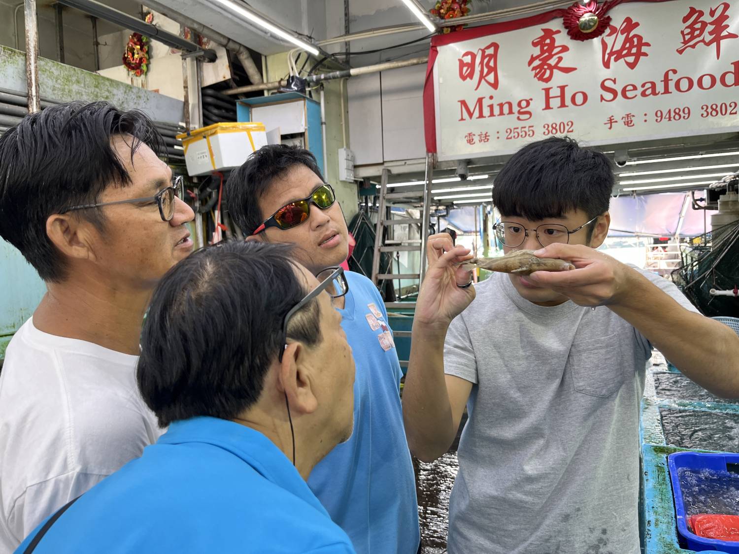 漁家嚮導ｘ黎諾維「海魚學堂」魚市場開課